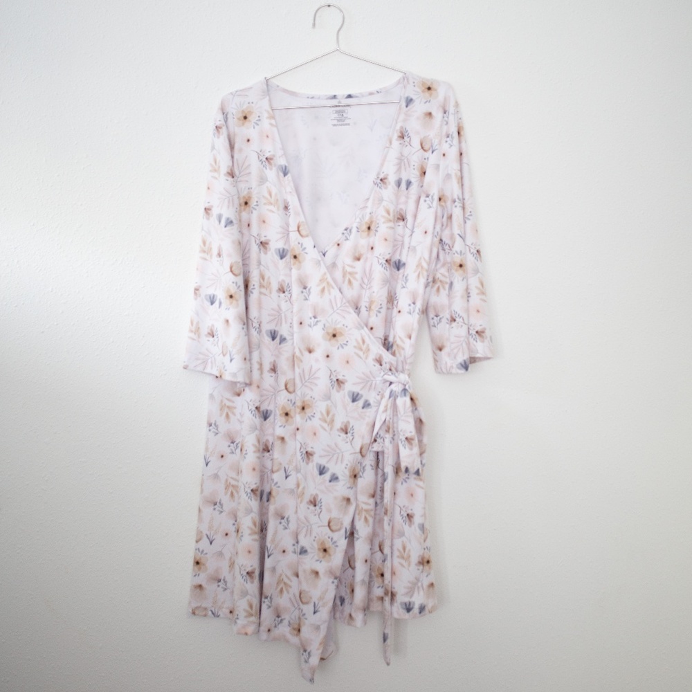 Caden Lane Floral Maternity Hospital Gown One Size